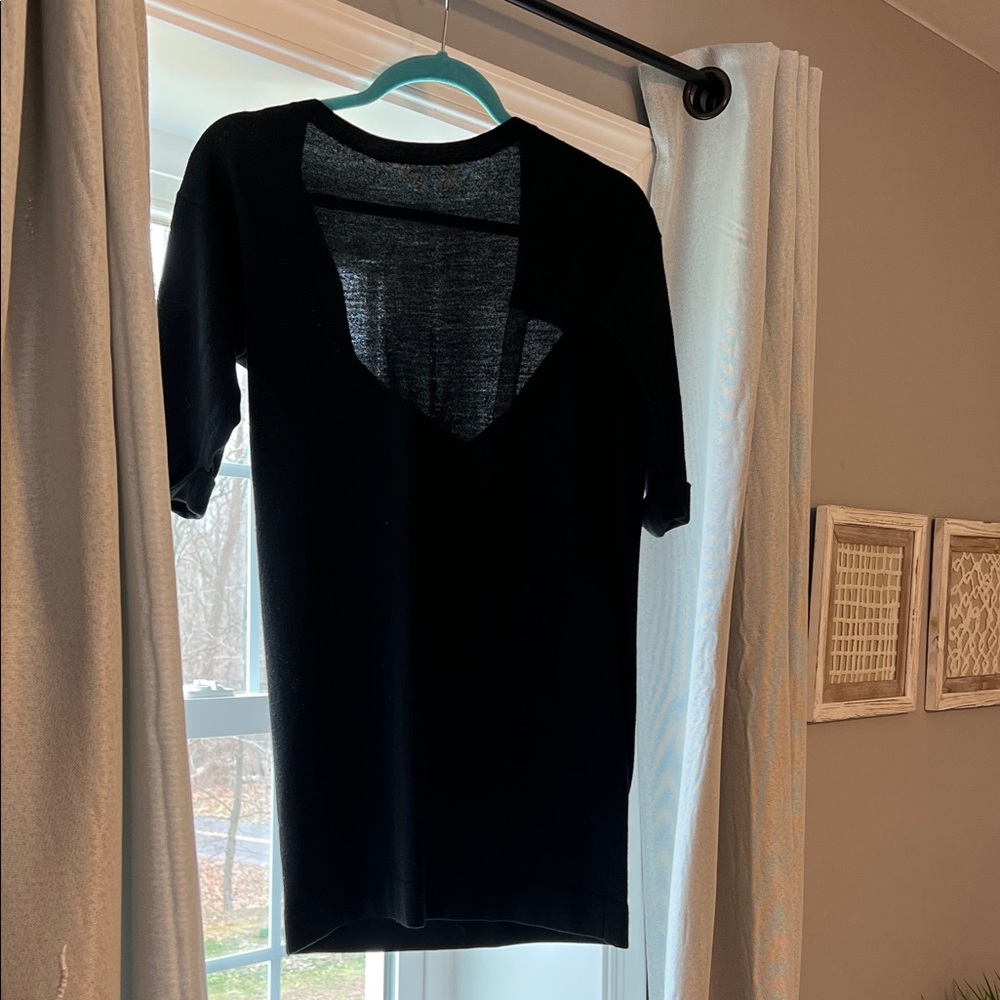 Club Monaco Black Knit Dress